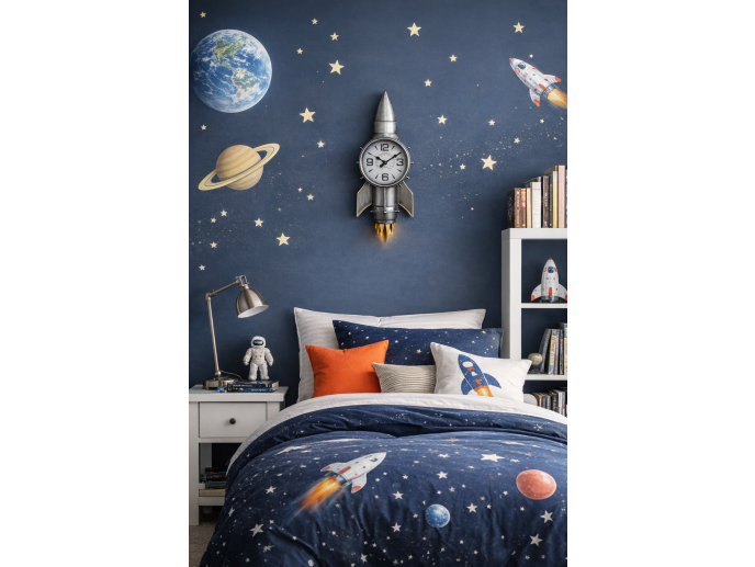 Space Rocket Clock