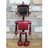 Red Robot Clock