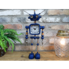 Blue Robot Clock