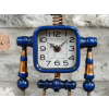 Blue Robot Clock