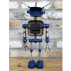 Blue Robot Clock