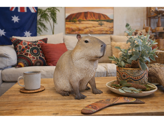 Sitting Capybara