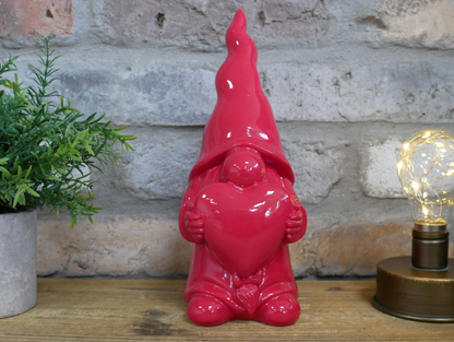 Boy Gnome With Heart - Large