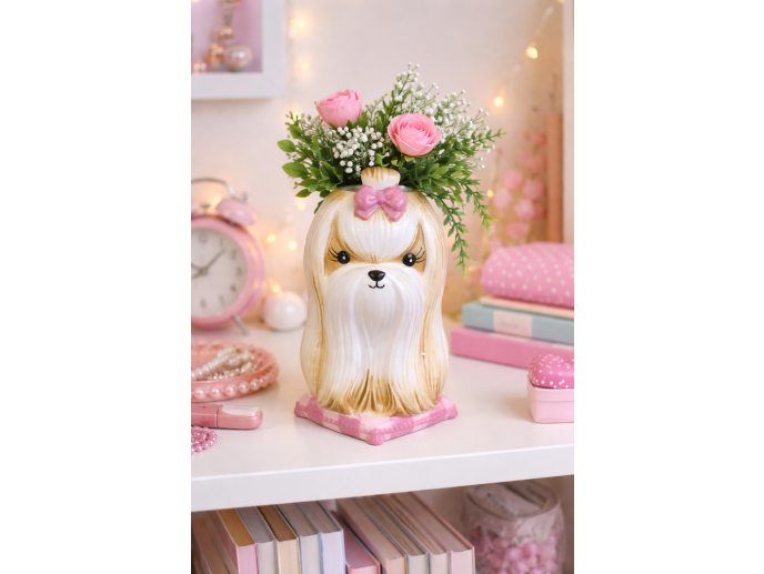 Dog Vase