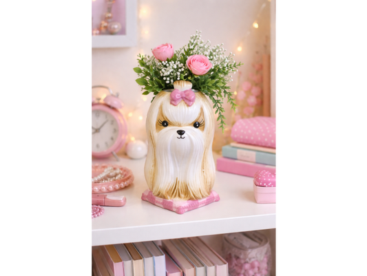Dog Vase