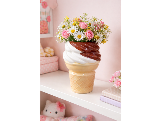 Ice Cream Vase