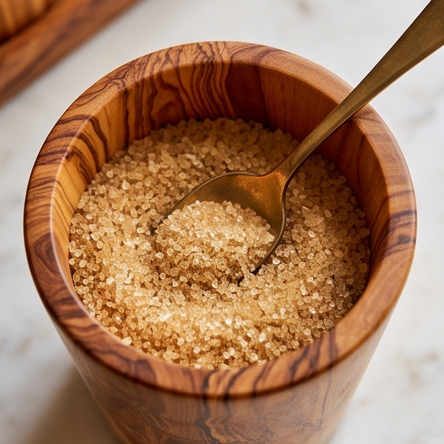 Ensemble de 3 boîtes de rangement en bois d'olivier avec support | Pots à épices de cuisine en bois