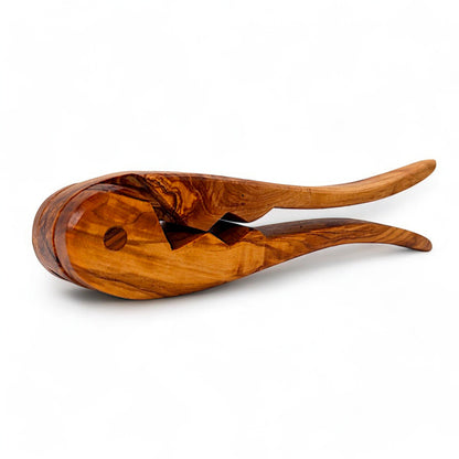 Olive Wood Clamp Nutcracker