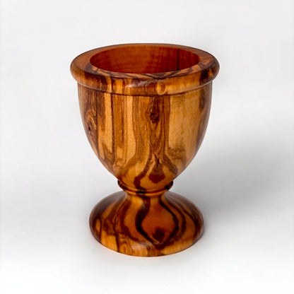 Olive Wood Egg Cup, decor, table accessories