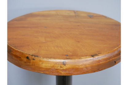 Stool With Wooden Top
