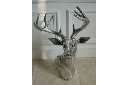 Silver Deer Head