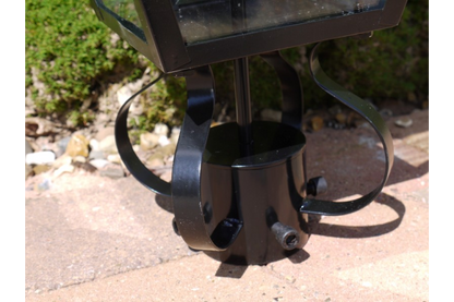 Medium Black Lamp Top