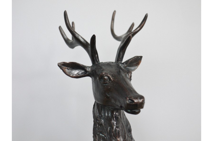 Stag on Plinth