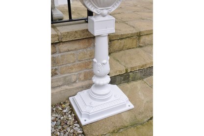 Aluminium Post Box White