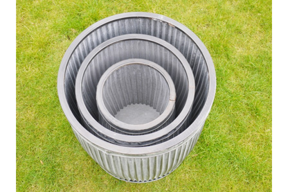 Set of 3 round Tubs