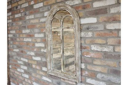 Rustic Arch Mirror