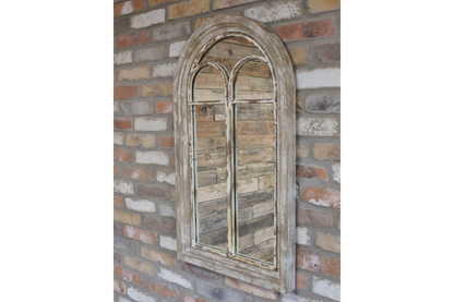 Rustic Arch Mirror