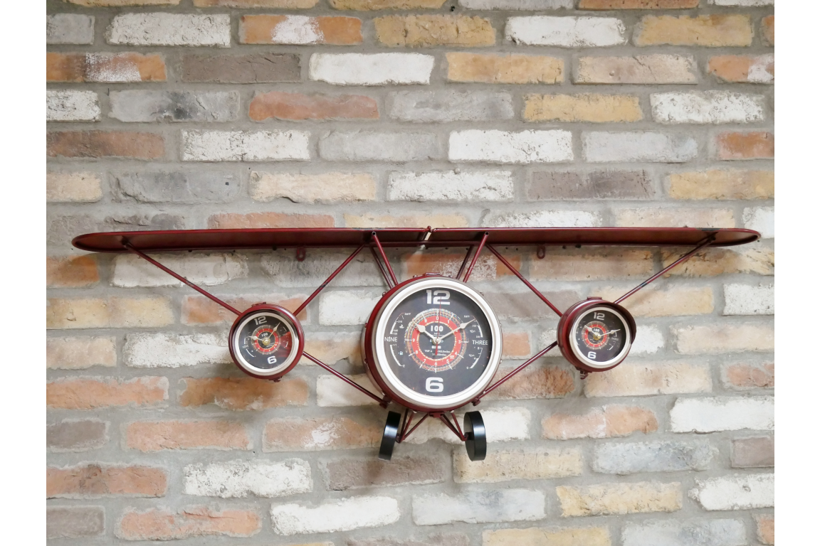 Aeroplane Clock / Shelf