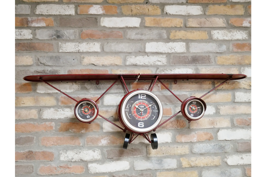 Aeroplane Clock / Shelf
