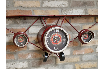 Aeroplane Clock / Shelf