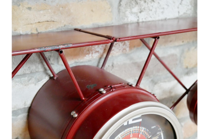 Aeroplane Clock / Shelf