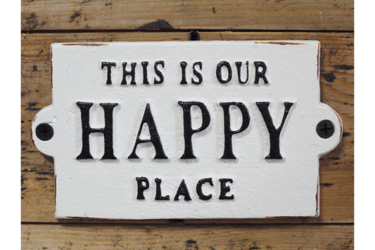 Sign - Happy Place