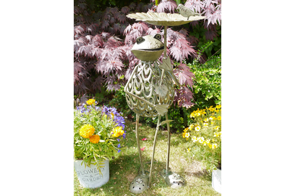 Frog Bird Feeder