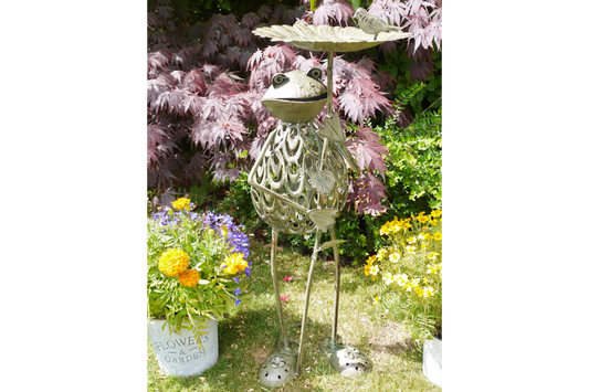 Frog Bird Feeder