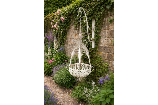 Small hanging Basket (Cream)
