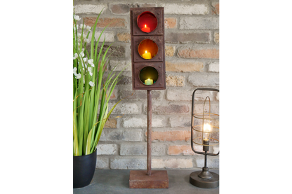 Traffic Light (Battery) Candle Holder