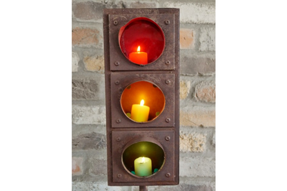 Traffic Light (Battery) Candle Holder