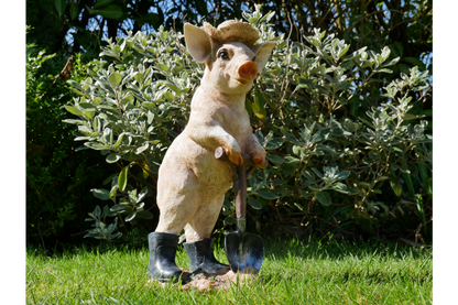 Pig With Spade