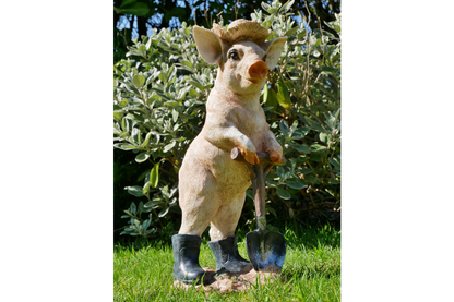 Pig With Spade