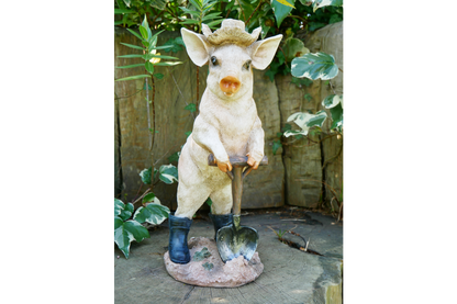 Pig With Spade
