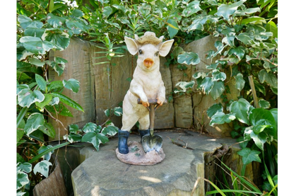 Pig With Spade