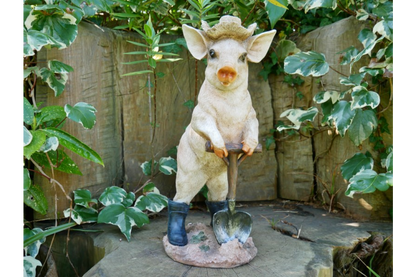 Pig With Spade