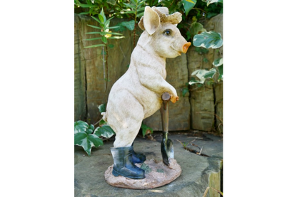 Pig With Spade
