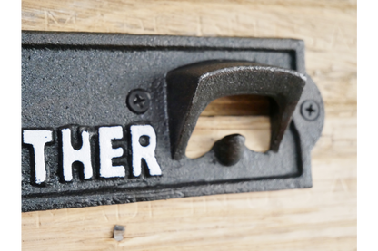 Sign With Bottle Opener