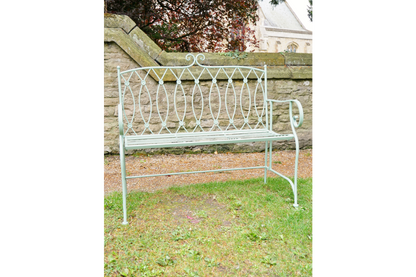 Pistachio Button Bench