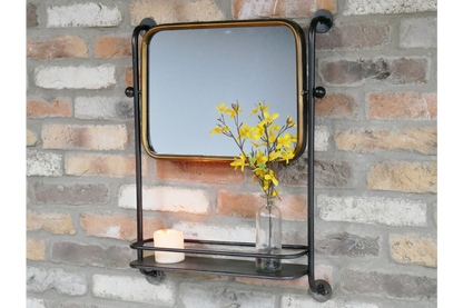 Mirror With Shelf