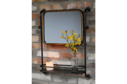 Mirror With Shelf
