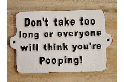 Sign (pooping)