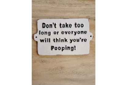 Sign (pooping)
