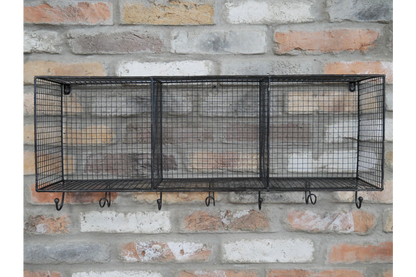 Shelf Unit With Hooks
