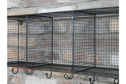 Shelf Unit With Hooks