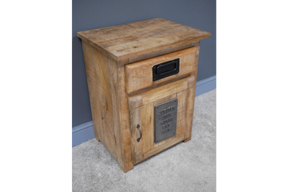 Jupiter Industrial Bedside Cabinet