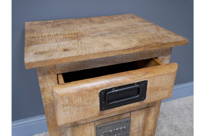 Jupiter Industrial Bedside Cabinet