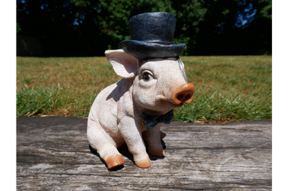 Pig With Monocle