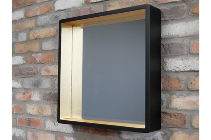 Black & Gold Mirror