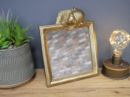Gold Monkey Mirror